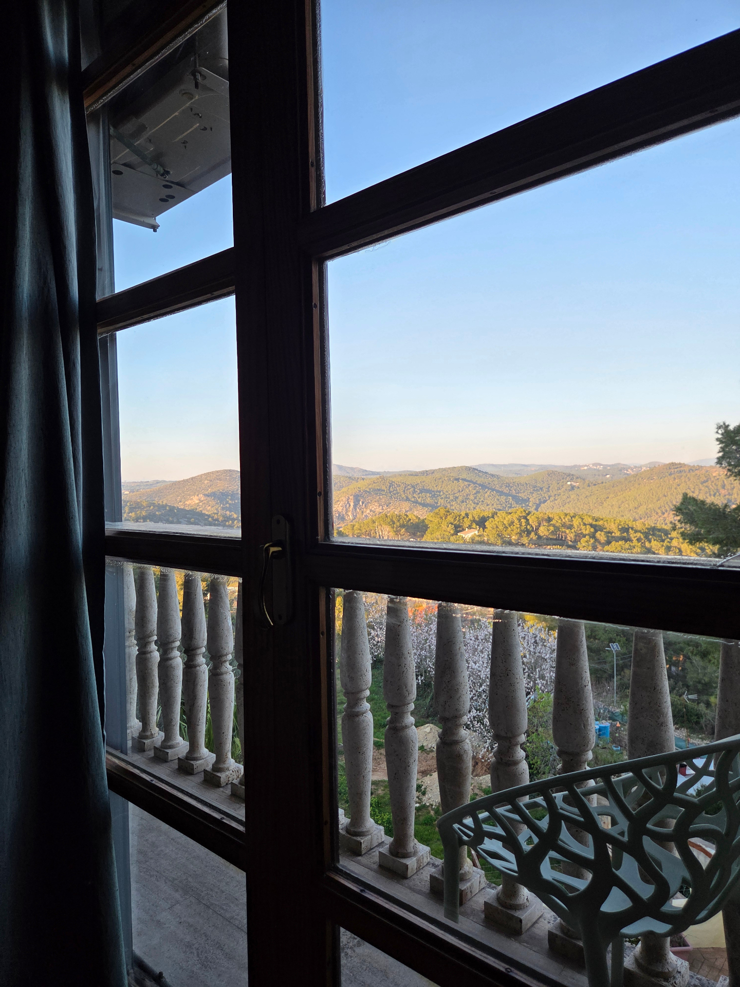 Vue depuis la chambre du 1er étage