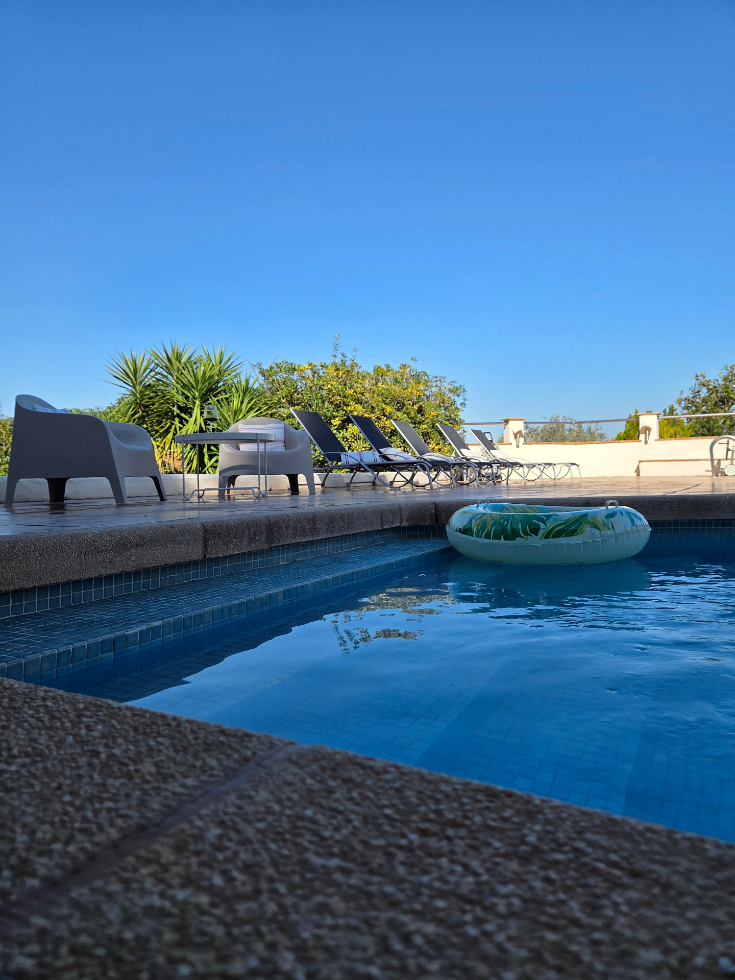 Notre piscine chauffée